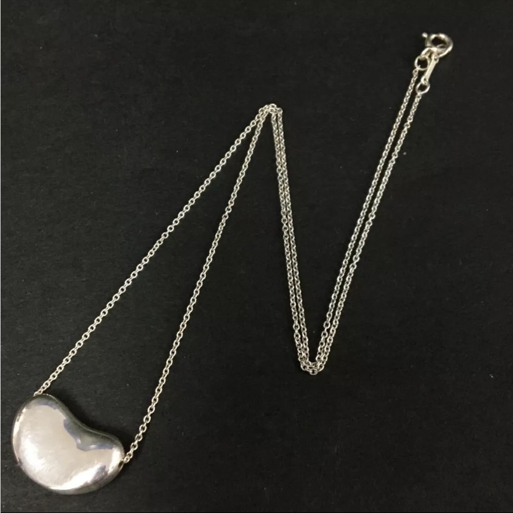 Tiffany & Co. Bean Shaped Pendant Necklace